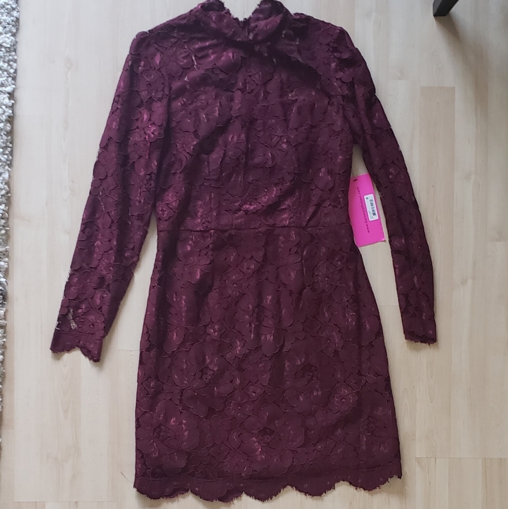 Betsy Johnson Lace Sheath Dress